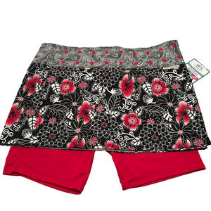 Sweet Spot adjustable, reversible Skirt and biking shorts, E Sweet fits 18-24